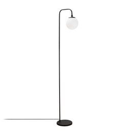 Opviq Lámpara de pie Viran - 10965 Negro y Crema